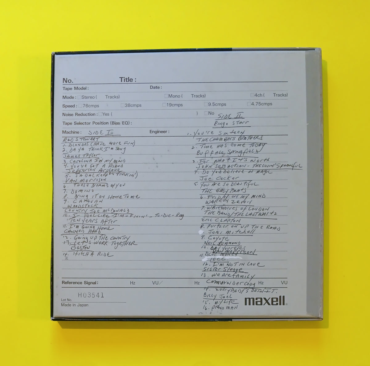 Maxell UD Sound Recording Tape 50-120 Japan Metal Reel Used - Blank Media Maxell UD Sound Recording Tape 50-120 Japan Metal Reel Used - Blank Media