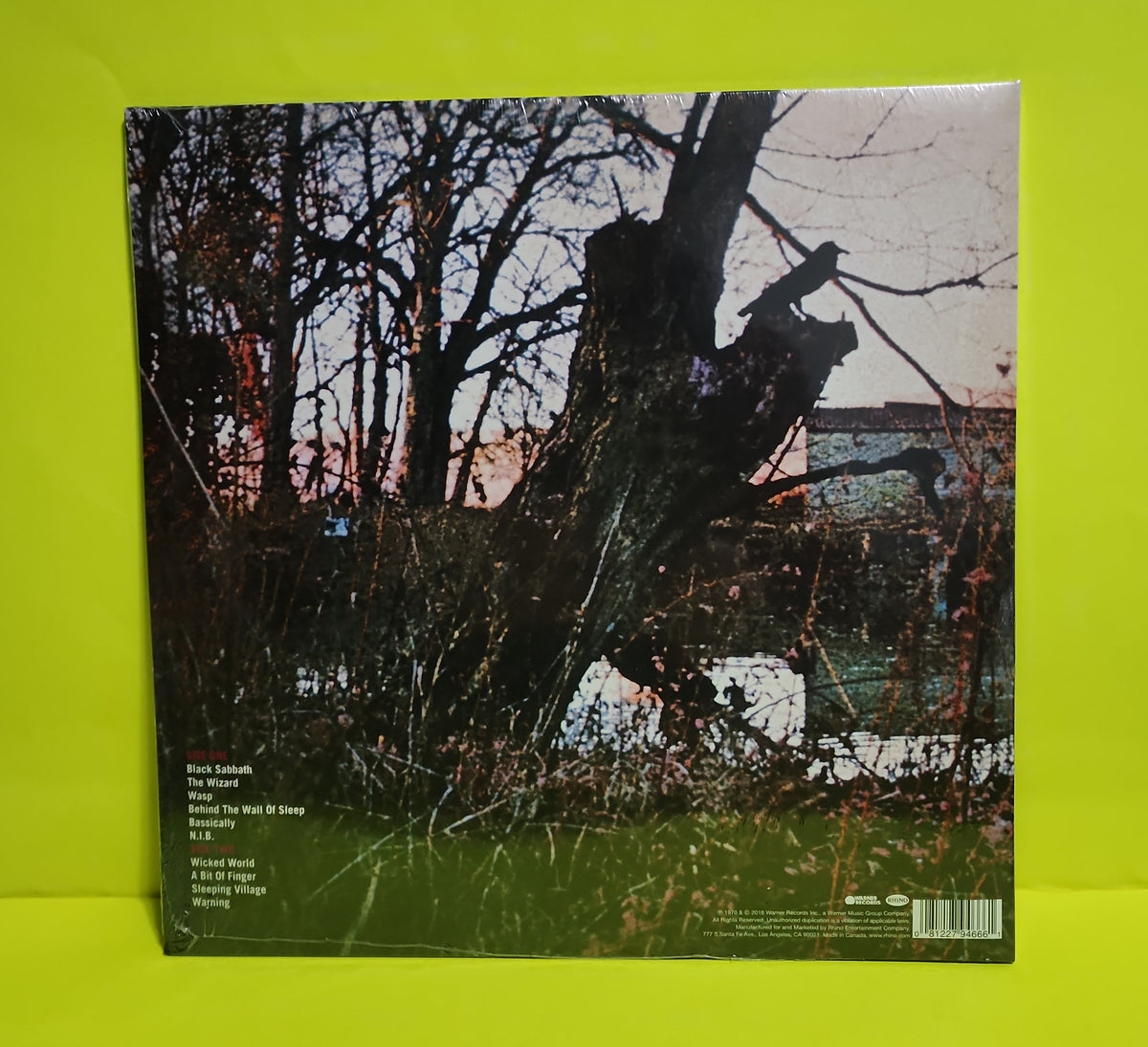 Black Sabbath - Black Sabbath - 2016 - RR1 1871 New - Sealed - Vinyl Black Sabbath - Black Sabbath - 2016 - RR1 1871 New - Sealed - Vinyl