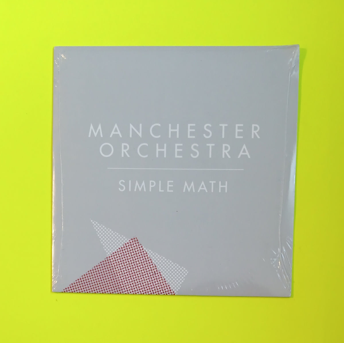Manchester Orchestra - Simple Math / The Plan - 2011 - 88697867237 New - Sealed - 7" RSD Vinyl Manchester Orchestra - Simple Math / The Plan - 2011 - 88697867237 New - Sealed - 7" RSD Vinyl