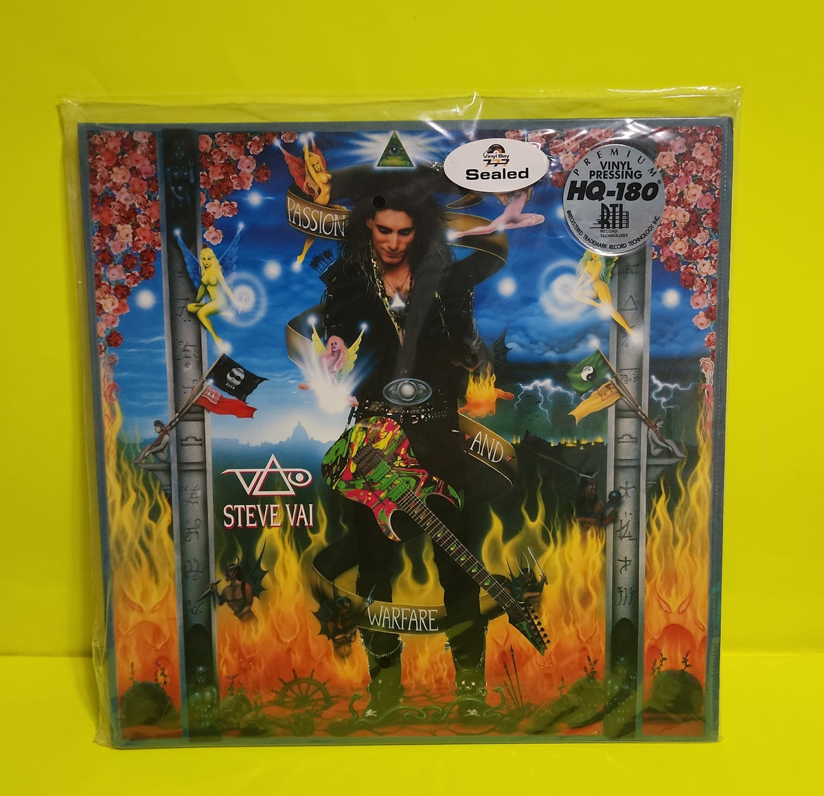 Steve Vai - Passion And Warfare - 2016 - FRM-68030 New - Sealed - Vinyl Steve Vai - Passion And Warfare - 2016 - FRM-68030 New - Sealed - Vinyl