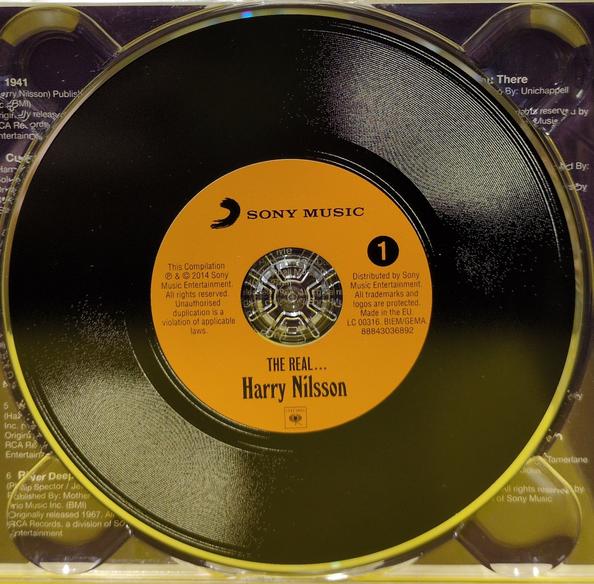 Harry Nilsson - The Real... Harry Nilsson - 2014 - 88843036892 Used - EX - CDs - 3xCD Set Harry Nilsson - The Real... Harry Nilsson - 2014 - 88843036892 Used - EX - CDs - 3xCD Set