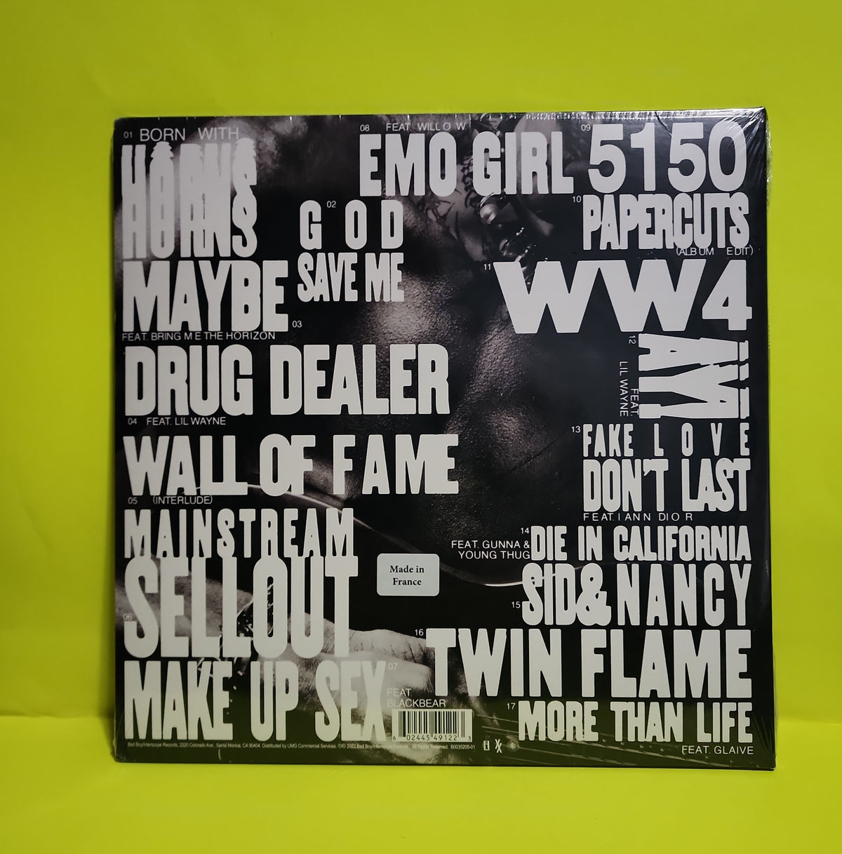 Machine Gun Kelly - Mainstream Sellout - 2022 - B0035205-01 New - Sealed - Vinyl Machine Gun Kelly - Mainstream Sellout - 2022 - B0035205-01 New - Sealed - Vinyl