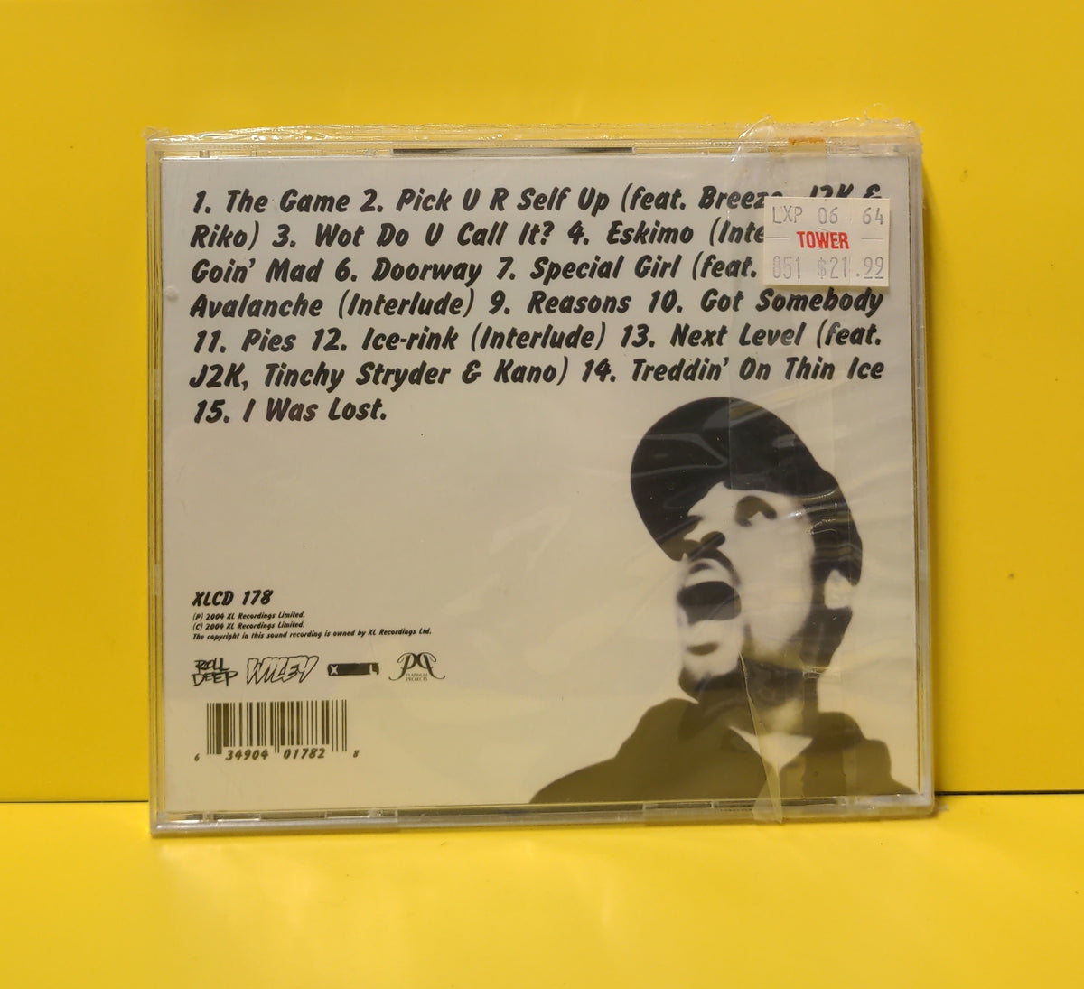 Wiley - Treddin' On Thin Ice - 2004 - XLCD 178 New - Sealed - CDs Wiley - Treddin' On Thin Ice - 2004 - XLCD 178 New - Sealed - CDs