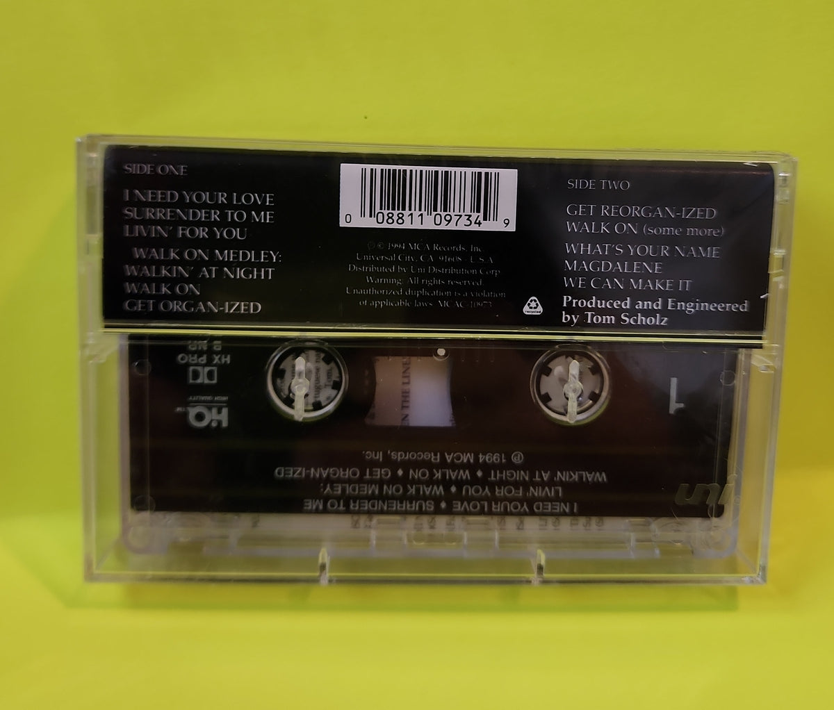 Boston - Walk On - 1994 - MCAC-10973 New - Sealed - cassettes Boston - Walk On - 1994 - MCAC-10973 New - Sealed - cassettes