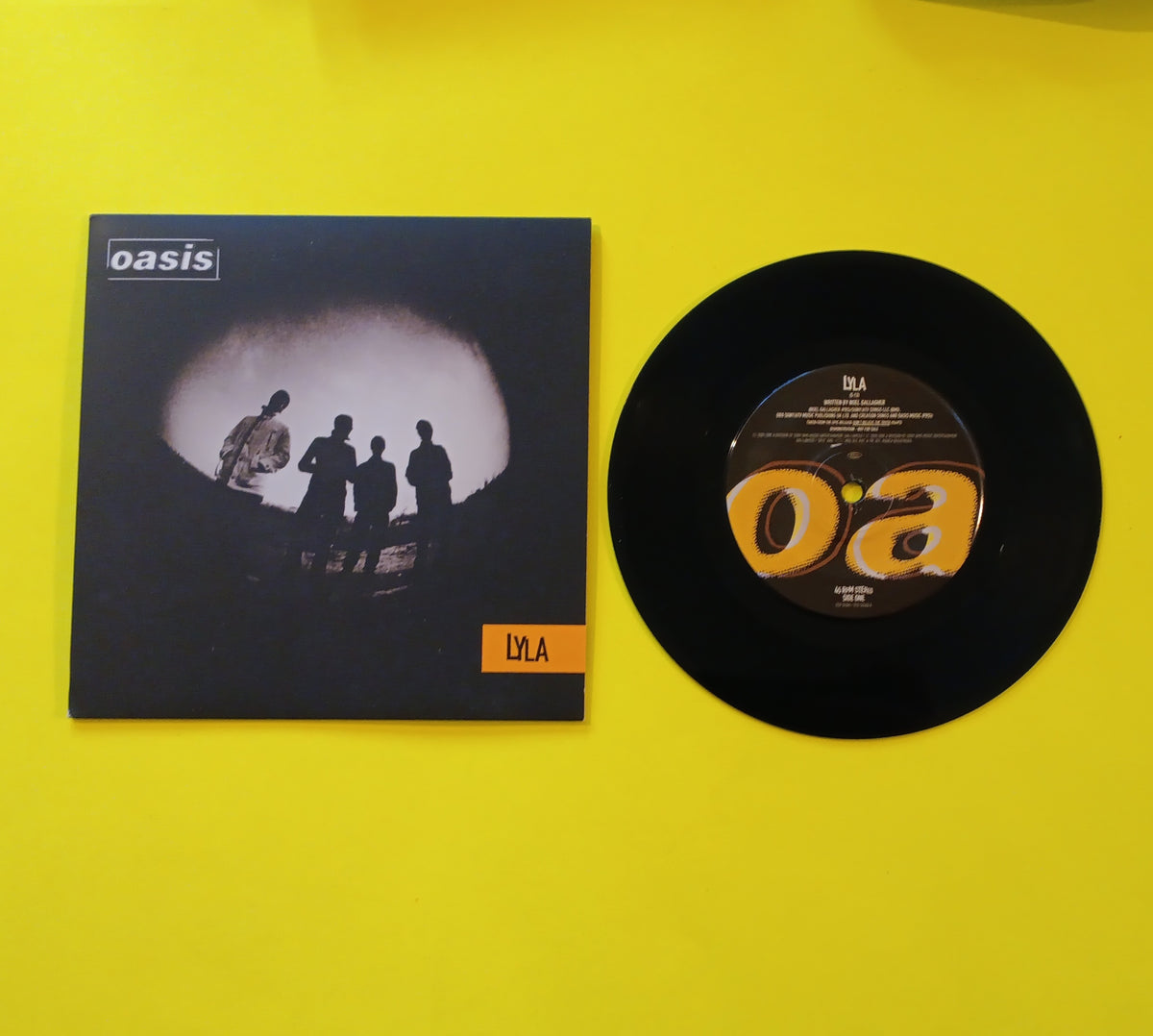 Oasis - Lyla / Won't Let You Down - 2005 - ES7 55345 Used - VG++ - 7" Promo Vinyl Oasis - Lyla / Won't Let You Down - 2005 - ES7 55345 Used - VG++ - 7" Promo Vinyl