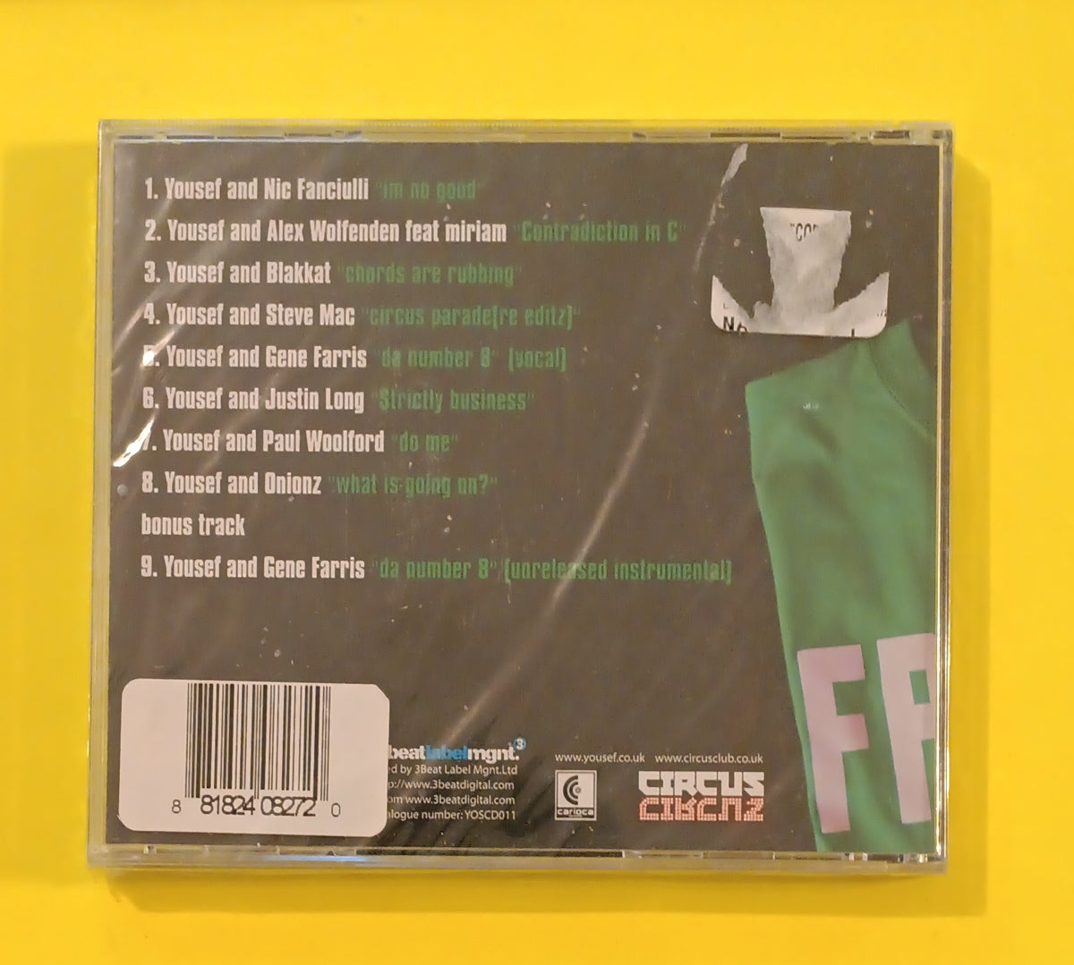 Yousef - Friends - A Collaboration of Beats - 2005 - YOSCD011 New - Sealed - CDs Yousef - Friends - A Collaboration of Beats - 2005 - YOSCD011 New - Sealed - CDs