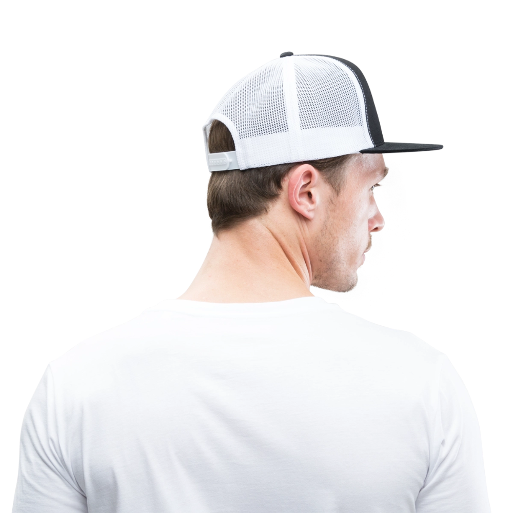 Vinyl Bay 777 Trucker Hat - black/white