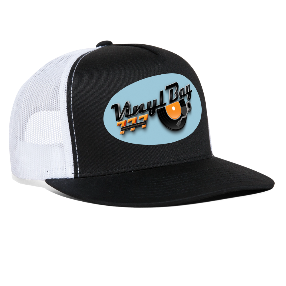 Vinyl Bay 777 Trucker Hat - black/white