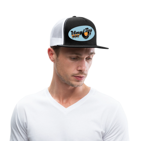 Vinyl Bay 777 Trucker Hat - black/white