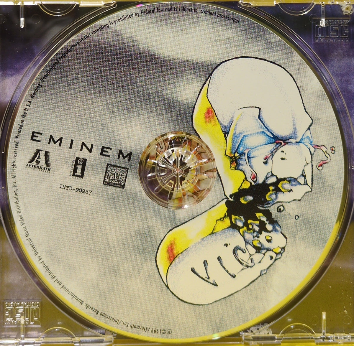 Eminem - The Slim Shady LP - 1999 - INTD-90287 Used - EX - CDs Eminem - The Slim Shady LP - 1999 - INTD-90287 Used - EX - CDs