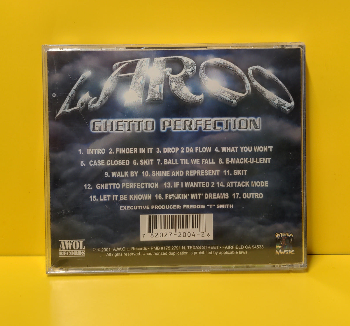 Laroo - Ghetto Perfection - 2001 - AWR 2004-2 New - Sealed - CDs Laroo - Ghetto Perfection - 2001 - AWR 2004-2 New - Sealed - CDs