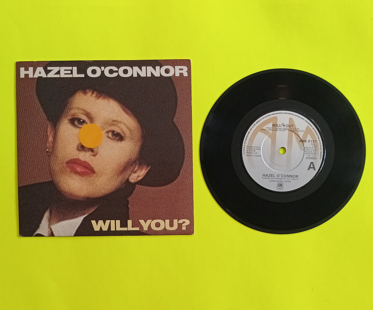 Hazel O'Connor - Will You? / Sons and Lovers - 1981 - AMS8131 Used - EX - Vinyl Hazel O'Connor - Will You? / Sons and Lovers - 1981 - AMS8131 Used - EX - Vinyl