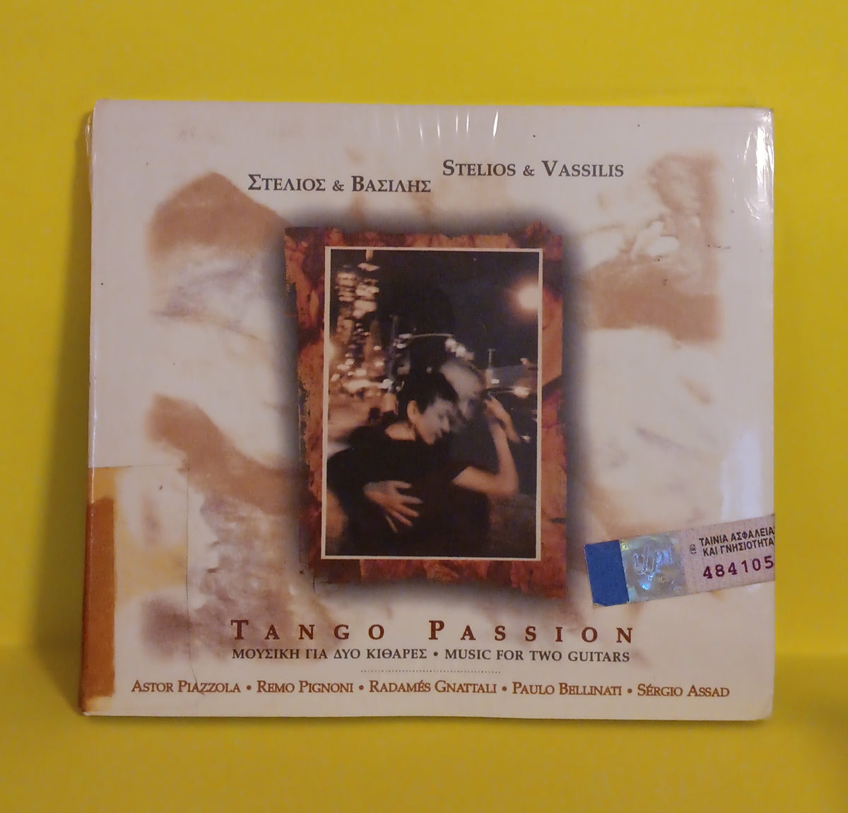 Στέλιος & Βασίλης = Stelios & Vassilis - Tango Passion (Μουσική Για Δυο Κιθάρες = Music For Two Guitars) - 1998 - SK 60813 New - Sealed - CDs Στέλιος & Βασίλης = Stelios & Vassilis - Tango Passion (Μουσική Για Δυο Κιθάρες = Music For Two Guitars) - 1998 - SK 60813 New - Sealed - CDs