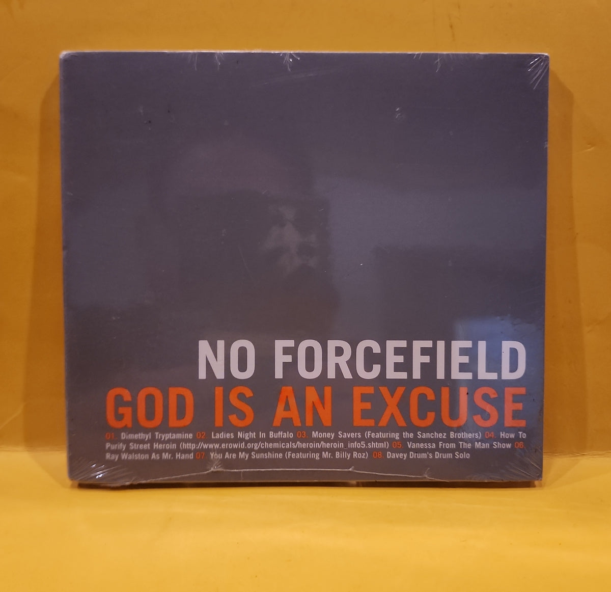 No Forcefield - God Is An Excuse - 2001 - Stray 42200 New - Sealed - CDs No Forcefield - God Is An Excuse - 2001 - Stray 42200 New - Sealed - CDs