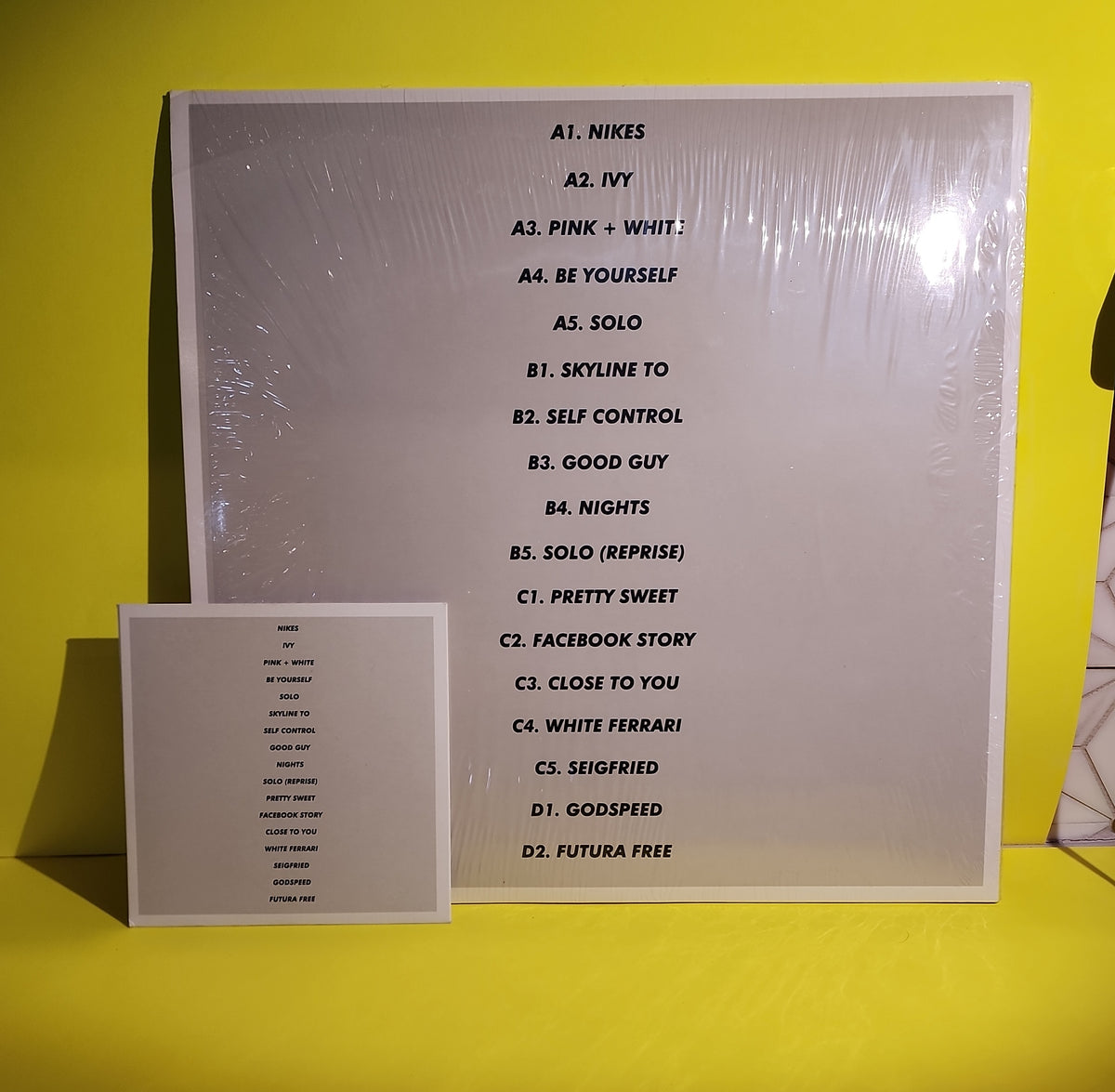 Frank Ocean - Blonde - New - Sealed - Yellow Vinyl / CD Frank Ocean - Blonde - New - Sealed - Yellow Vinyl / CD