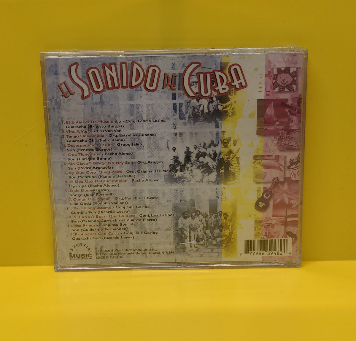 Various - El Sonido de Cuba - 2001 - BB39482 New - Sealed - CDs Various - El Sonido de Cuba - 2001 - BB39482 New - Sealed - CDs