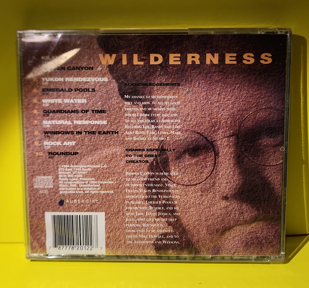 Greg Hansen - Wilderness - 1994 - AU2012 New - Sealed - CDs Greg Hansen - Wilderness - 1994 - AU2012 New - Sealed - CDs