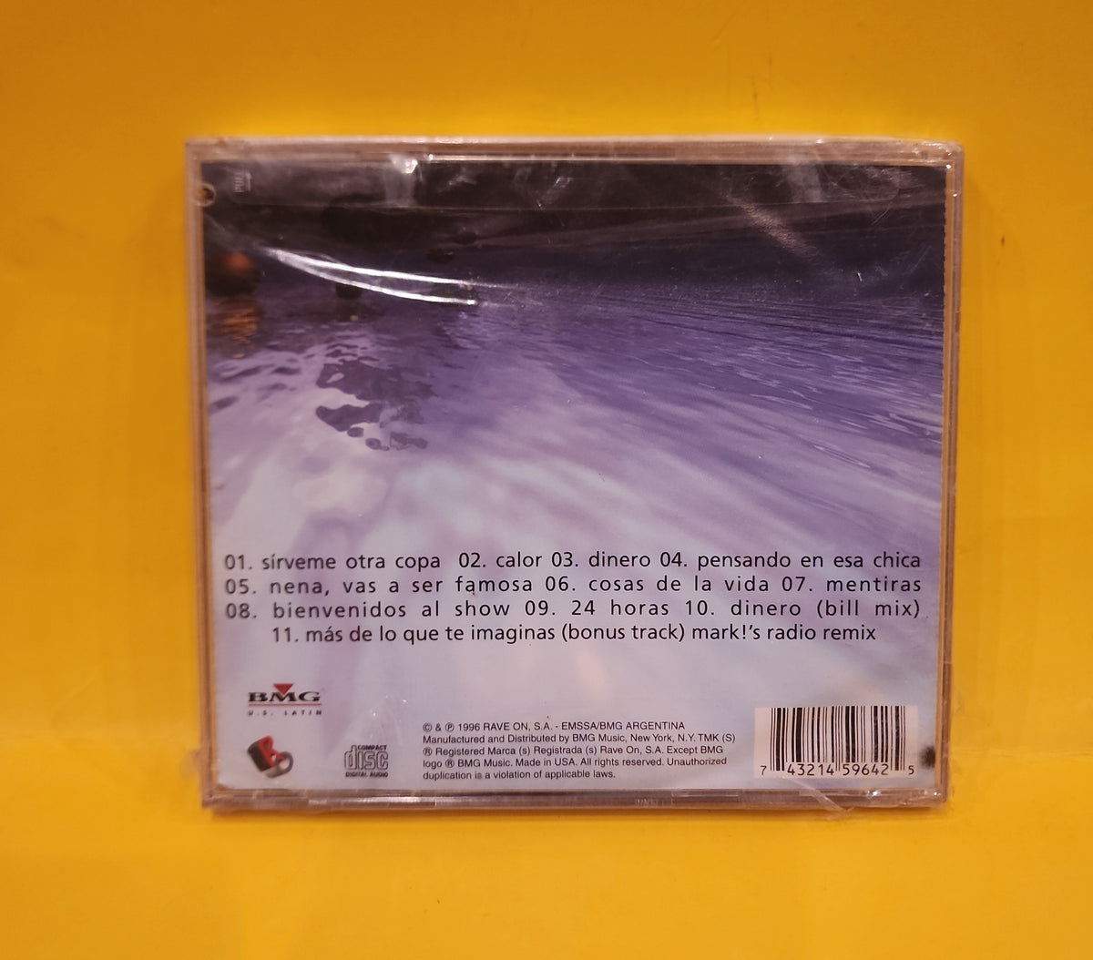 The Sacados - Laberinto de Canciones - 1996 - 74321-45964-2 New - Sealed - CDs The Sacados - Laberinto de Canciones - 1996 - 74321-45964-2 New - Sealed - CDs