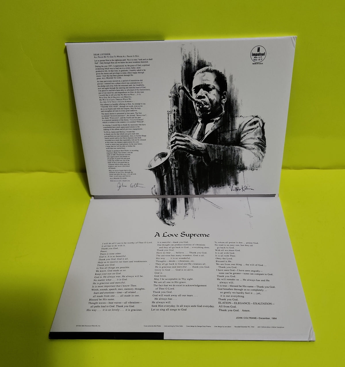John Coltrane - A Love Supreme (The Complete Masters) - 2015 - B0023727-02 Used - NM - CDs John Coltrane - A Love Supreme (The Complete Masters) - 2015 - B0023727-02 Used - NM - CDs