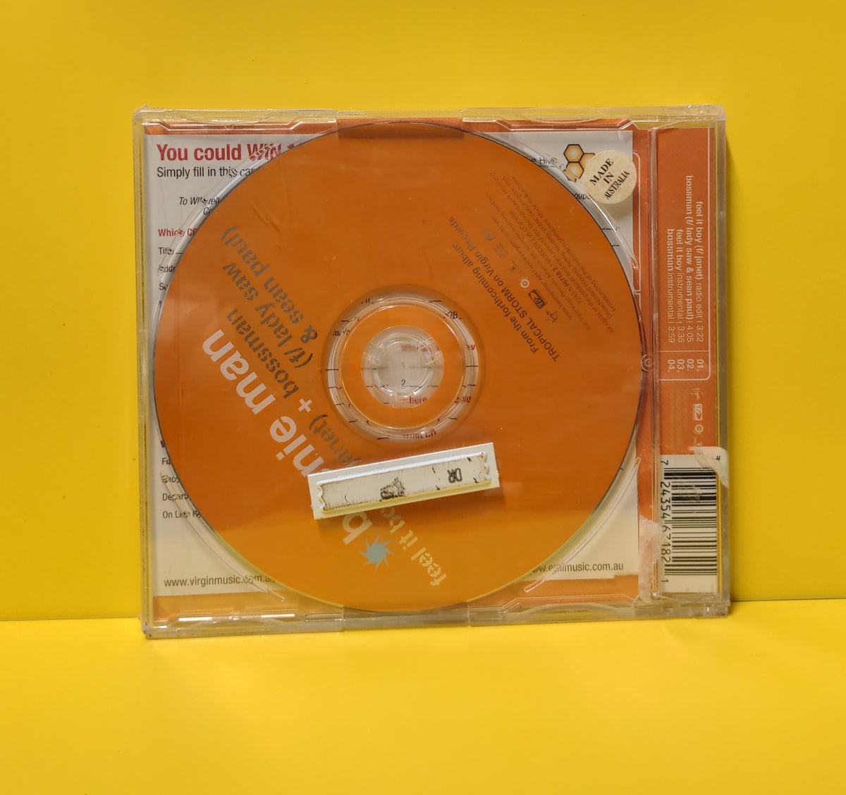 Beenie Man Feat. Janet - Feel It Boy - 2002 - 7243 5 46718 2 1 New - Sealed - CDs Beenie Man Feat. Janet - Feel It Boy - 2002 - 7243 5 46718 2 1 New - Sealed - CDs