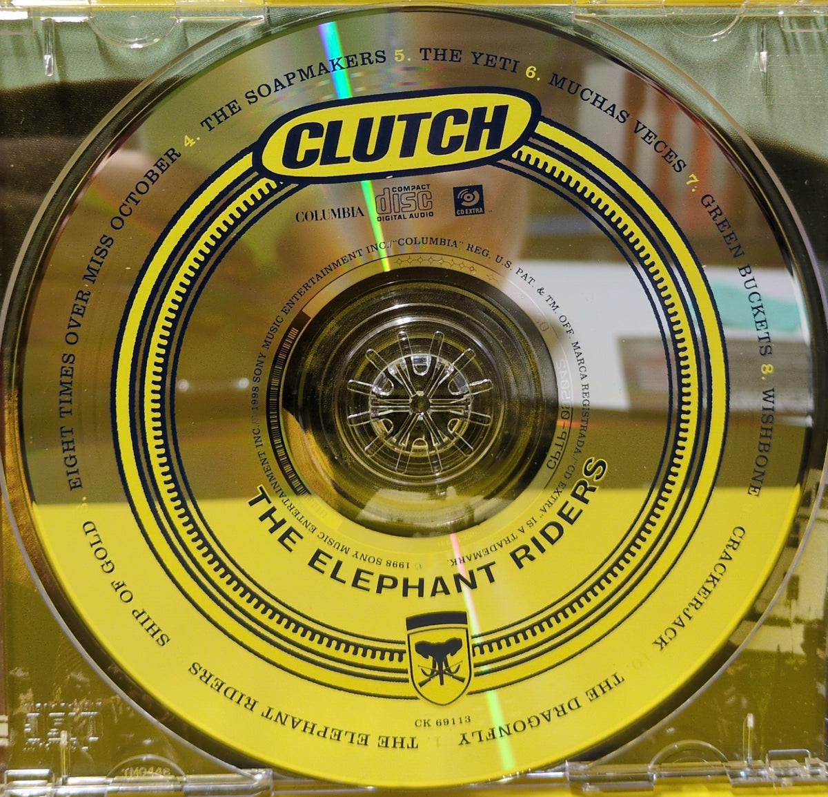 Clutch - The Elephant Riders - 1998 - CK 69113 Used - NM - CDs Clutch - The Elephant Riders - 1998 - CK 69113 Used - NM - CDs