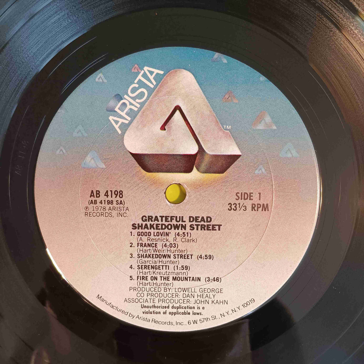 Grateful Dead - Shakedown Street - 1978 - AB 4198 Used - VG++ - Vinyl Grateful Dead - Shakedown Street - 1978 - AB 4198 Used - VG++ - Vinyl