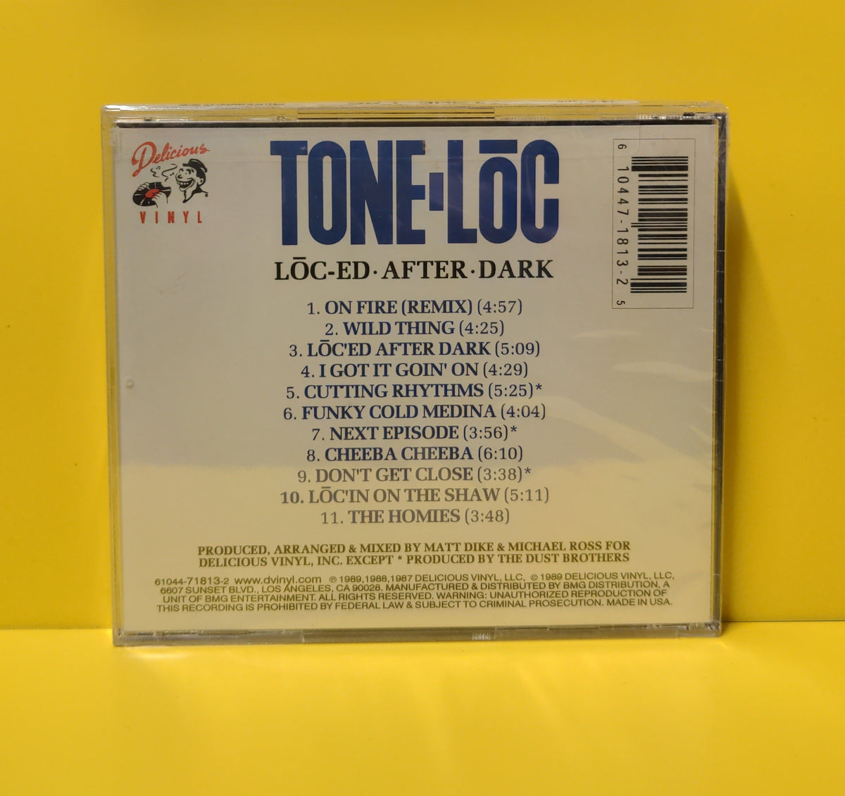 Tone Loc - Loc'ed After Dark - 61044-71813-2 New - Sealed - Reissue - CDs Tone Loc - Loc'ed After Dark - 61044-71813-2 New - Sealed - Reissue - CDs