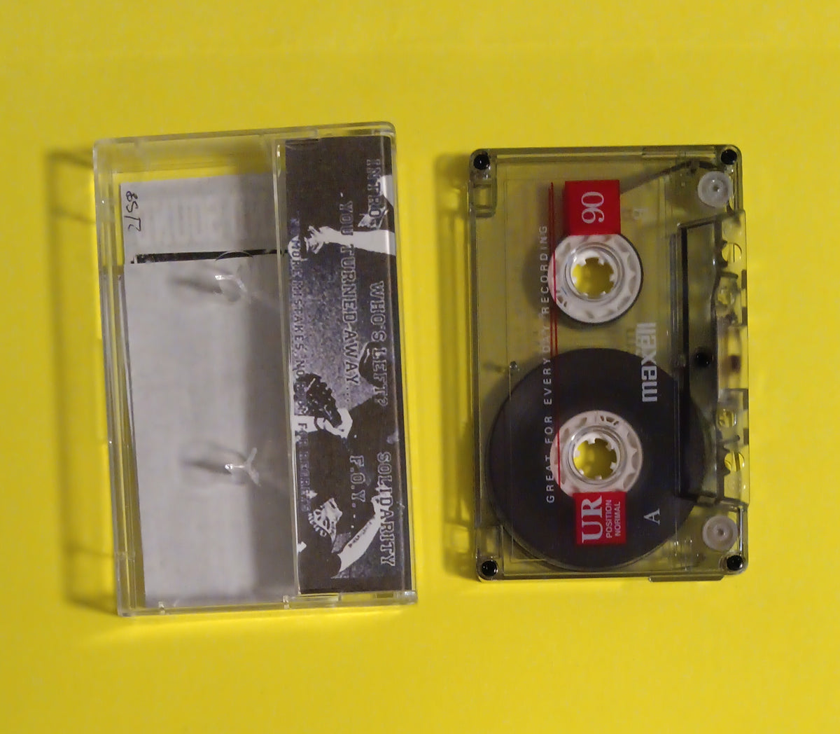 Safe and Sound - Won't Turn Our Backs - 2013 - Used - NM - Limited Ed. Cassette Safe and Sound - Won't Turn Our Backs - 2013 - Used - NM - Limited Ed. Cassette