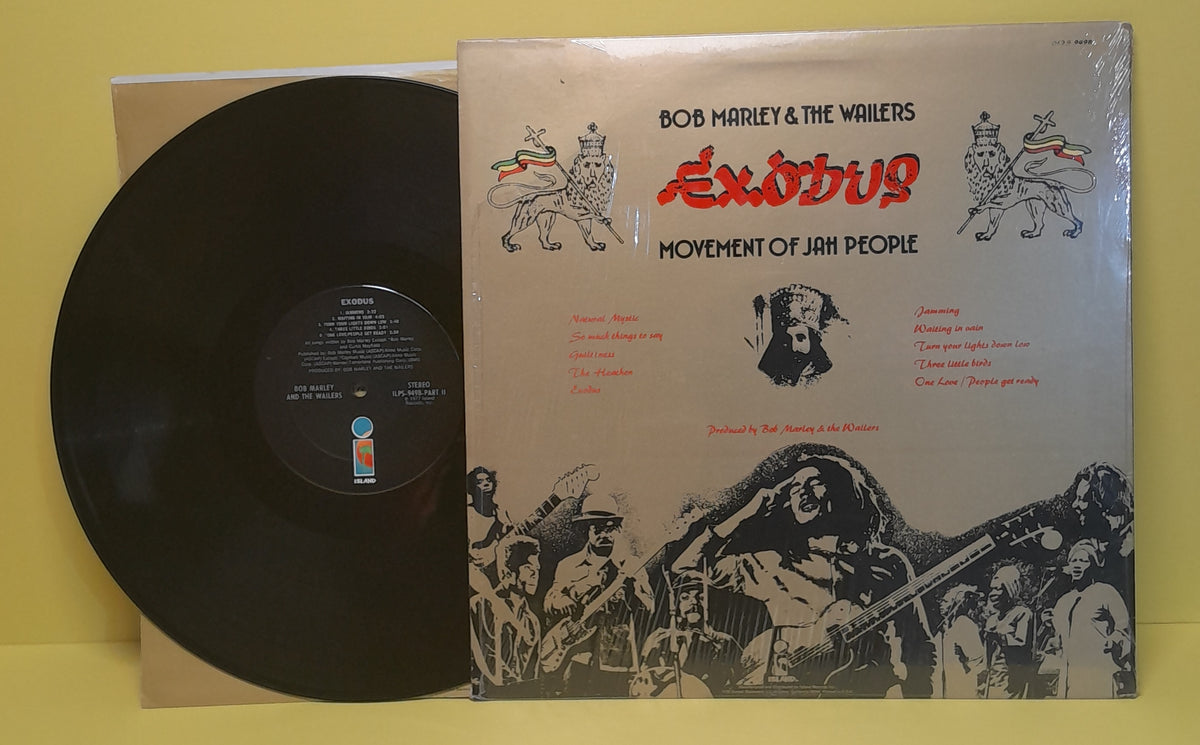 Bob Marley & The Wailers - Exodus - 1977 - ILPS 9498 Used - VG++ - Vinyl Bob Marley & The Wailers - Exodus - 1977 - ILPS 9498 Used - VG++ - Vinyl
