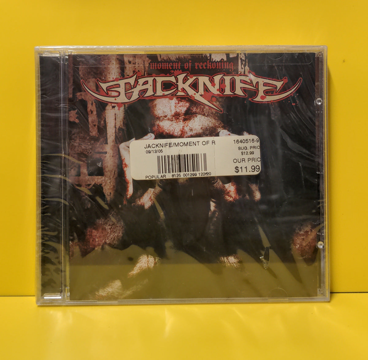 Jacknife - Moment Of Reckoning - 2005 - ZS012 New - Sealed - CDs Jacknife - Moment Of Reckoning - 2005 - ZS012 New - Sealed - CDs