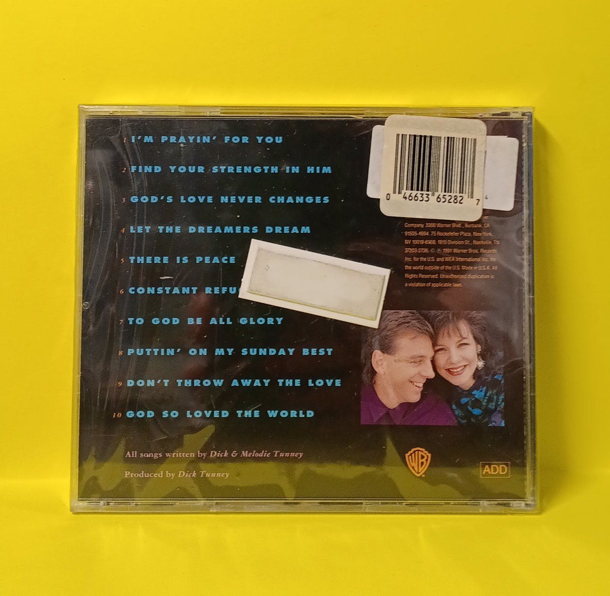 Dick & Mel Tunney - Let The Dreamers Dream - 1991 - 9 26827-2 New - Sealed - CDs Dick & Mel Tunney - Let The Dreamers Dream - 1991 - 9 26827-2 New - Sealed - CDs