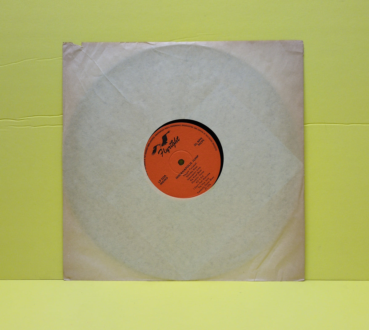 Various - Indianapolis Jump - 1977 - LP 523 Used - VG++ - Vinyl - Mono Various - Indianapolis Jump - 1977 - LP 523 Used - VG++ - Vinyl - Mono