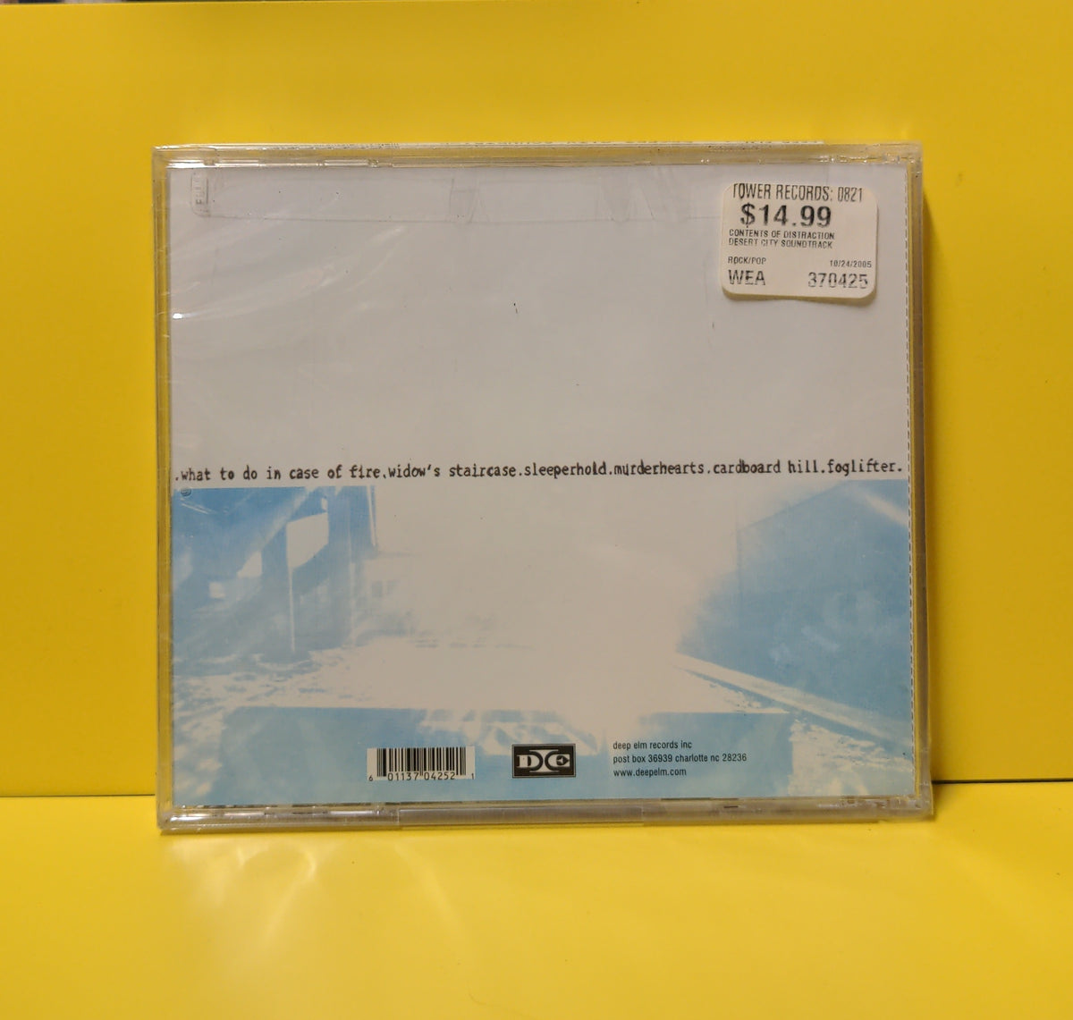 Desert City Soundtrack - Contents Of Distraction - 2002 - DER-425 New - Sealed - CDs Desert City Soundtrack - Contents Of Distraction - 2002 - DER-425 New - Sealed - CDs