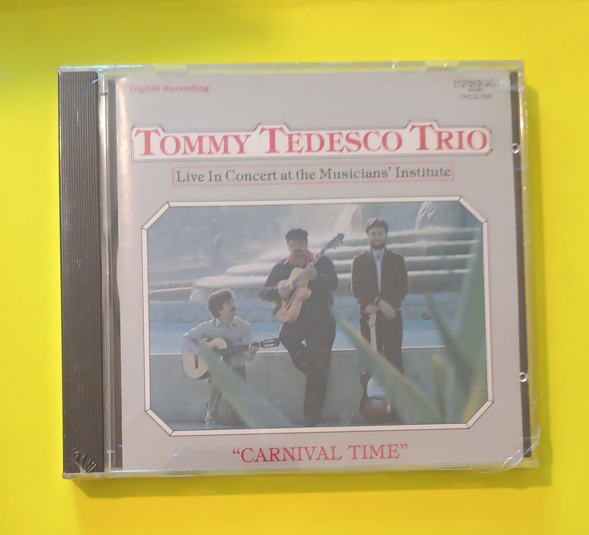 Tommy Tedesco Trio - Carnival Time - 1985 - TRCD 534 New - Sealed - CDs Tommy Tedesco Trio - Carnival Time - 1985 - TRCD 534 New - Sealed - CDs