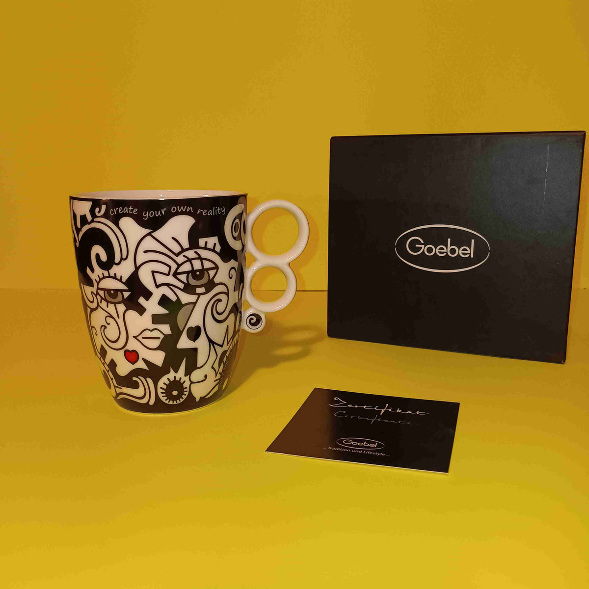 Billy The Artist - Two In One - Cup / Mug - New - Art Billy The Artist - Two In One - Cup / Mug - New - Art