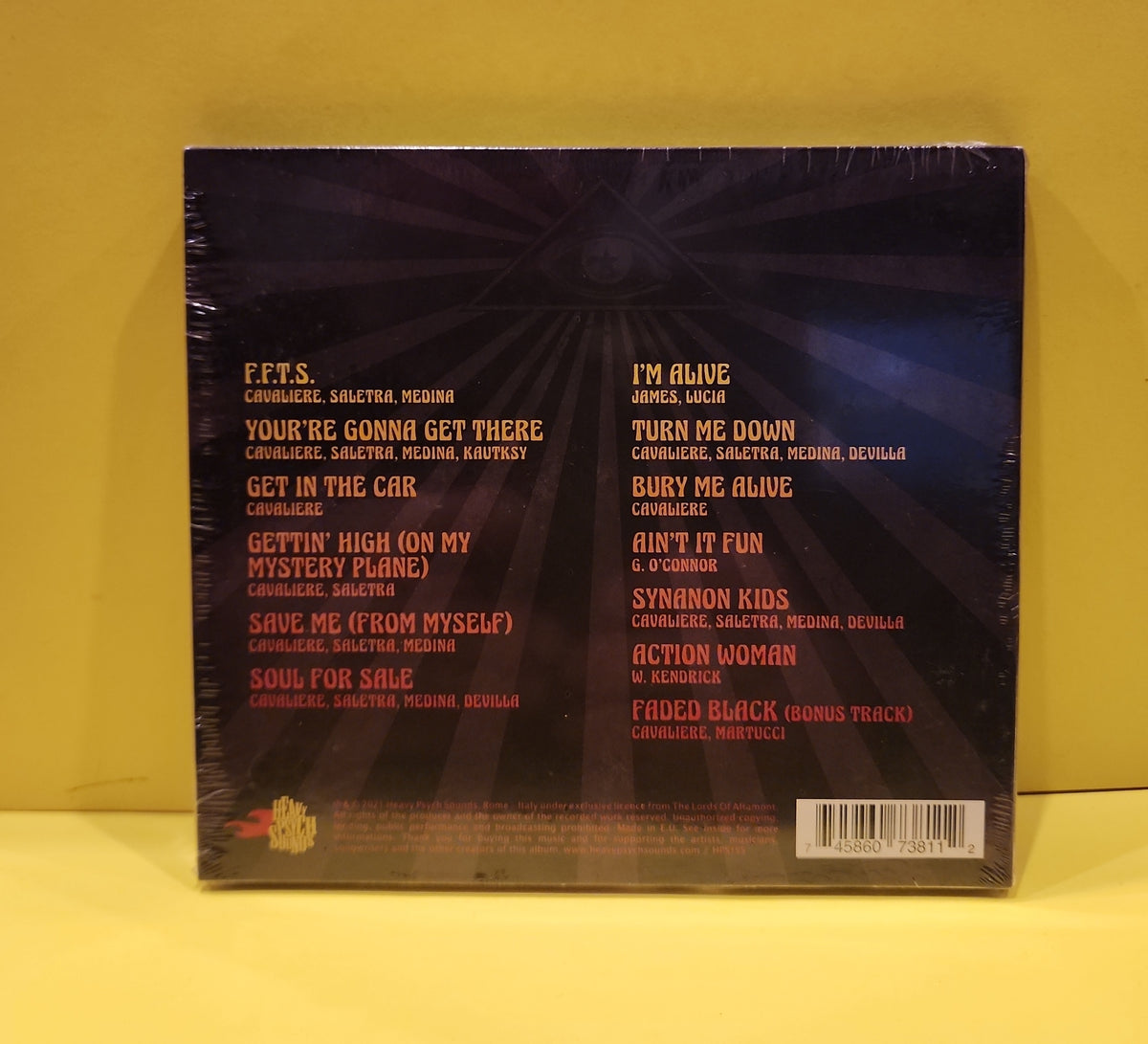 The Lords Of Altamont - Midnight To 666 - 2021 - HPS155 New - Sealed - CDs The Lords Of Altamont - Midnight To 666 - 2021 - HPS155 New - Sealed - CDs