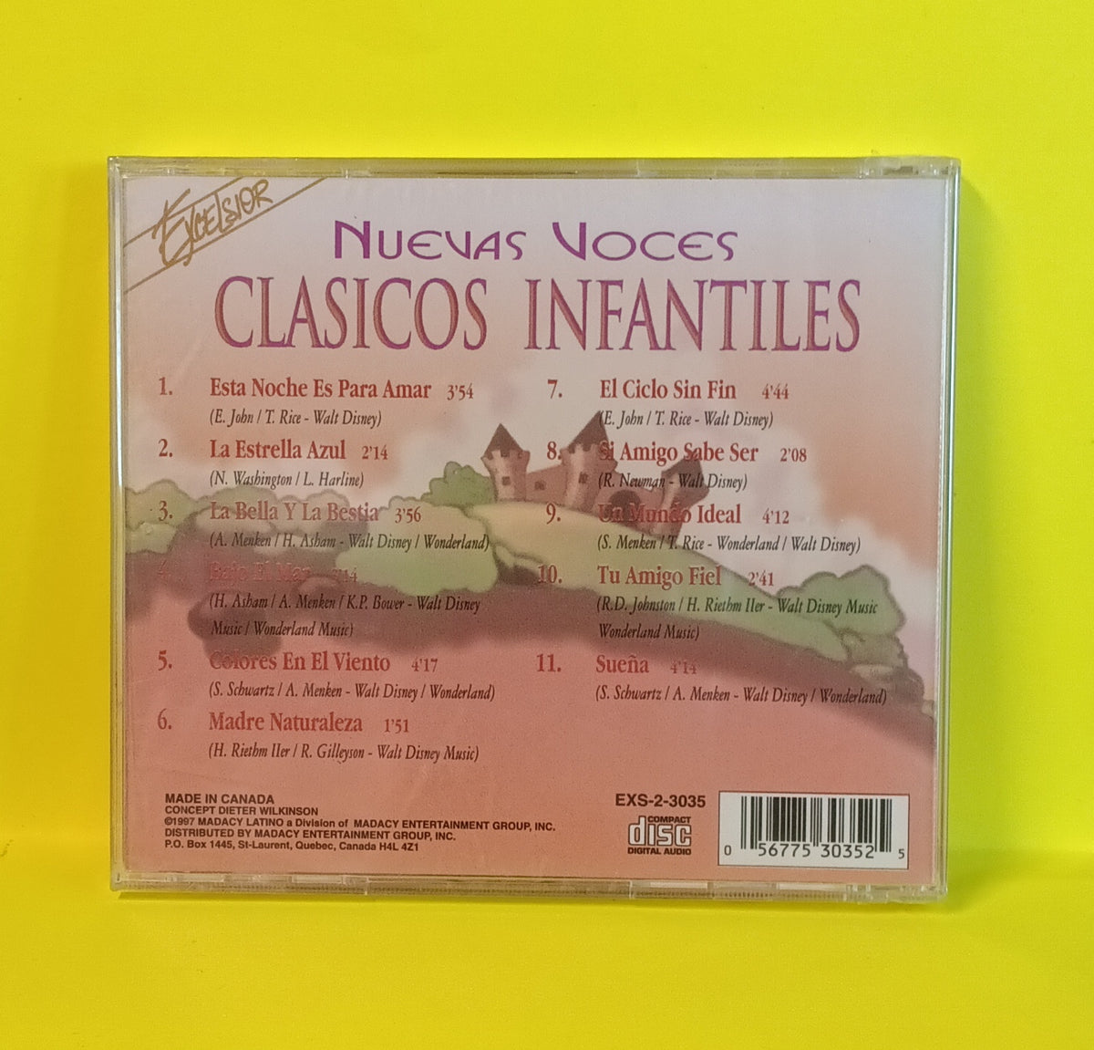 Various - Clasicos Infantiles Nuevas Voces - 1997 - EXS-2-3035 New - Sealed - CDs Various - Clasicos Infantiles Nuevas Voces - 1997 - EXS-2-3035 New - Sealed - CDs
