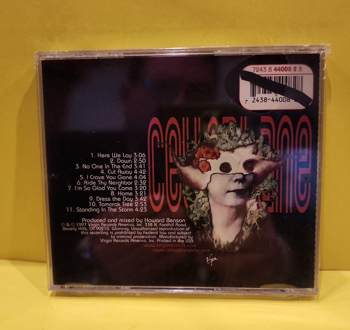 Cellophane - Cellophane - 1997 - 7243 8 44008 2 8 New - Sealed - CDs Cellophane - Cellophane - 1997 - 7243 8 44008 2 8 New - Sealed - CDs