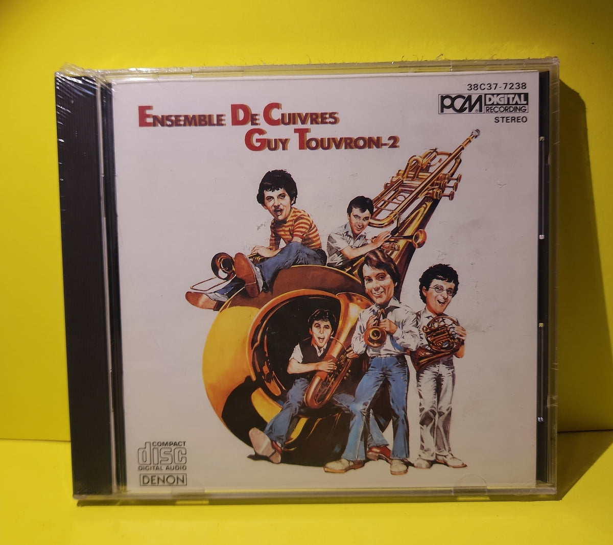 Ensemble De Cuivres Guy Touvron - Ensemble De Cuivres Guy Touvron-2 - 1984 - 38C37-7238 New - Sealed - CDs Ensemble De Cuivres Guy Touvron - Ensemble De Cuivres Guy Touvron-2 - 1984 - 38C37-7238 New - Sealed - CDs