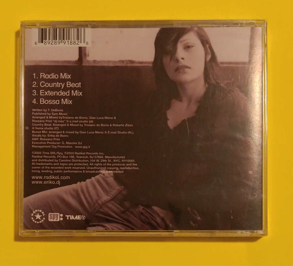 Erika - I Don't Know - 2003 - RAD99188-2 New - Sealed - CDs Erika - I Don't Know - 2003 - RAD99188-2 New - Sealed - CDs