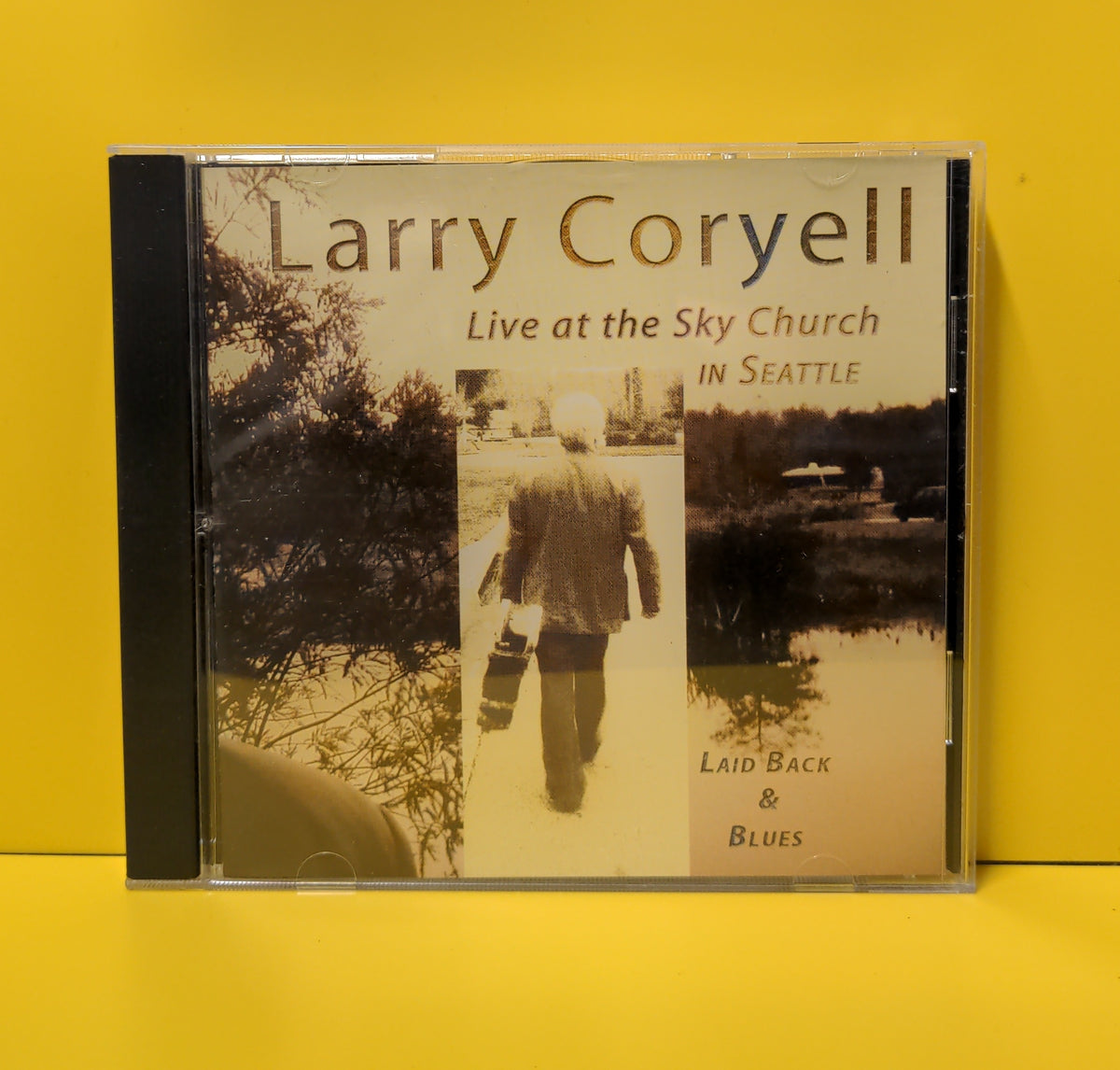 Larry Coryell - Laid Back & Blues - 2006 - RHO 7066 Used - EX - CDs Larry Coryell - Laid Back & Blues - 2006 - RHO 7066 Used - EX - CDs