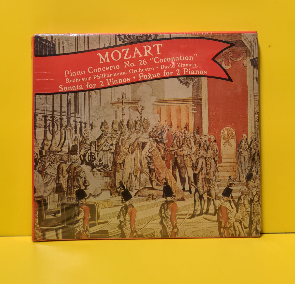 Mozart, Rochester Philharmonic Orchestra, David Zinman - Piano Concerto No. 26 "Coronation" - MWCD 7120 New - Sealed - CDs Mozart, Rochester Philharmonic Orchestra, David Zinman - Piano Concerto No. 26 "Coronation" - MWCD 7120 New - Sealed - CDs