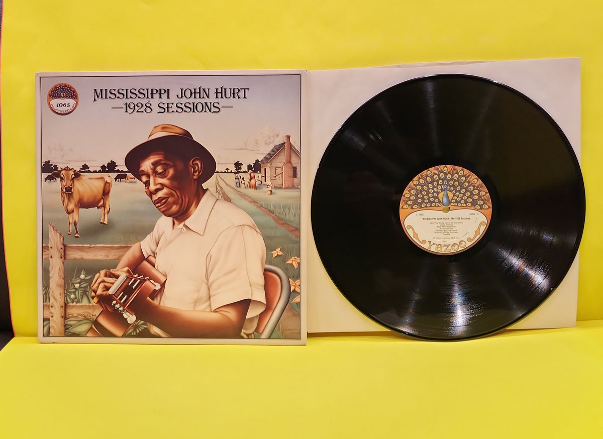 Mississippi John Hurt - 1928 Sessions - 1979 - L-1065 Used - NM - Vinyl Mississippi John Hurt - 1928 Sessions - 1979 - L-1065 Used - NM - Vinyl