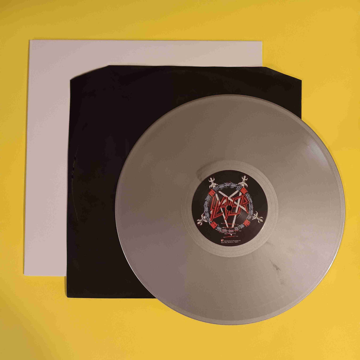 Slayer - Christ Illusion (Germany Silver Unofficial Release) - 2024 - 44300-1 Used - NM - Vinyl Slayer - Christ Illusion (Germany Silver Unofficial Release) - 2024 - 44300-1 Used - NM - Vinyl