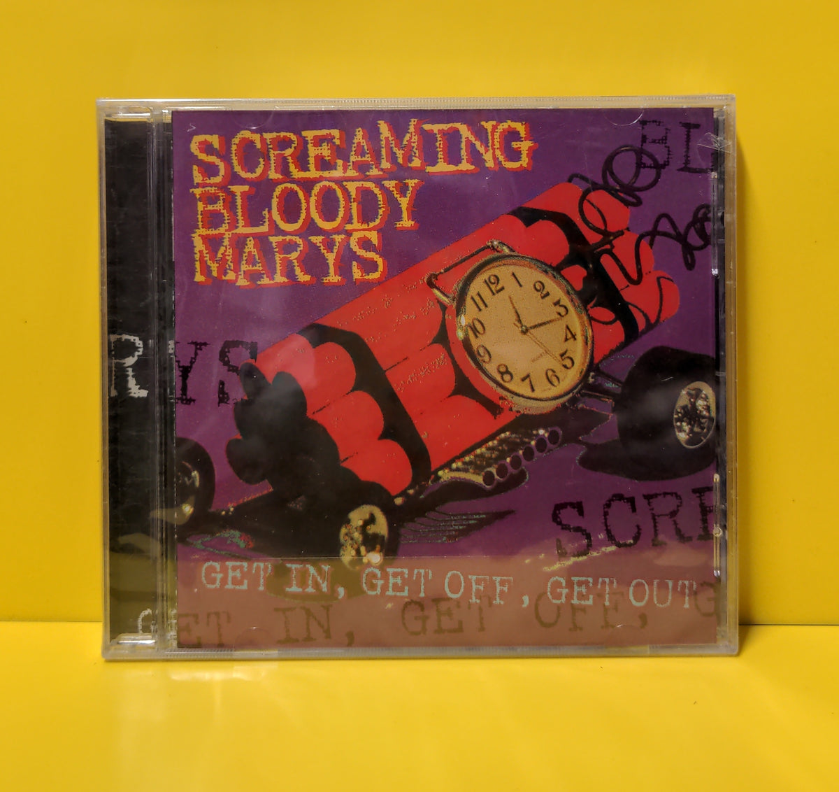 Screaming Bloody Marys - Get In, Get Off, Get Out - 1995 - DD0112 New - Sealed - CDs Screaming Bloody Marys - Get In, Get Off, Get Out - 1995 - DD0112 New - Sealed - CDs