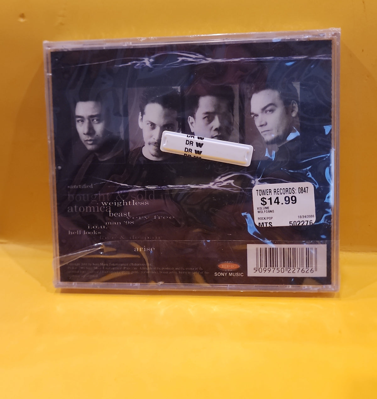Wolfgang - Volume - 2001 - 502276.2 New - Sealed - CDs Wolfgang - Volume - 2001 - 502276.2 New - Sealed - CDs