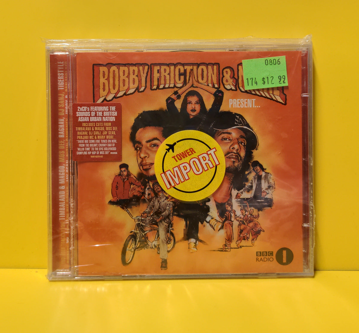 Bobby Friction & Nihal - Bobby Friction & Nihal Present... - 2004 - VVR1029162 New - Sealed - CDs Bobby Friction & Nihal - Bobby Friction & Nihal Present... - 2004 - VVR1029162 New - Sealed - CDs