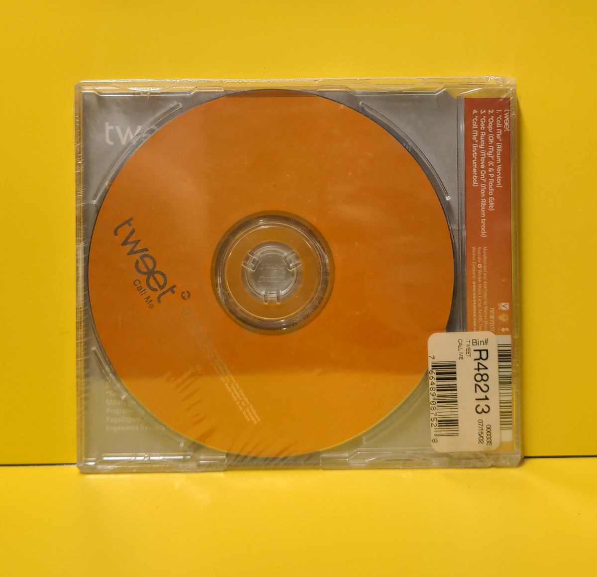 Tweet - Call Me - 2002 - 7559-67315-2 New - Sealed - CDs Tweet - Call Me - 2002 - 7559-67315-2 New - Sealed - CDs