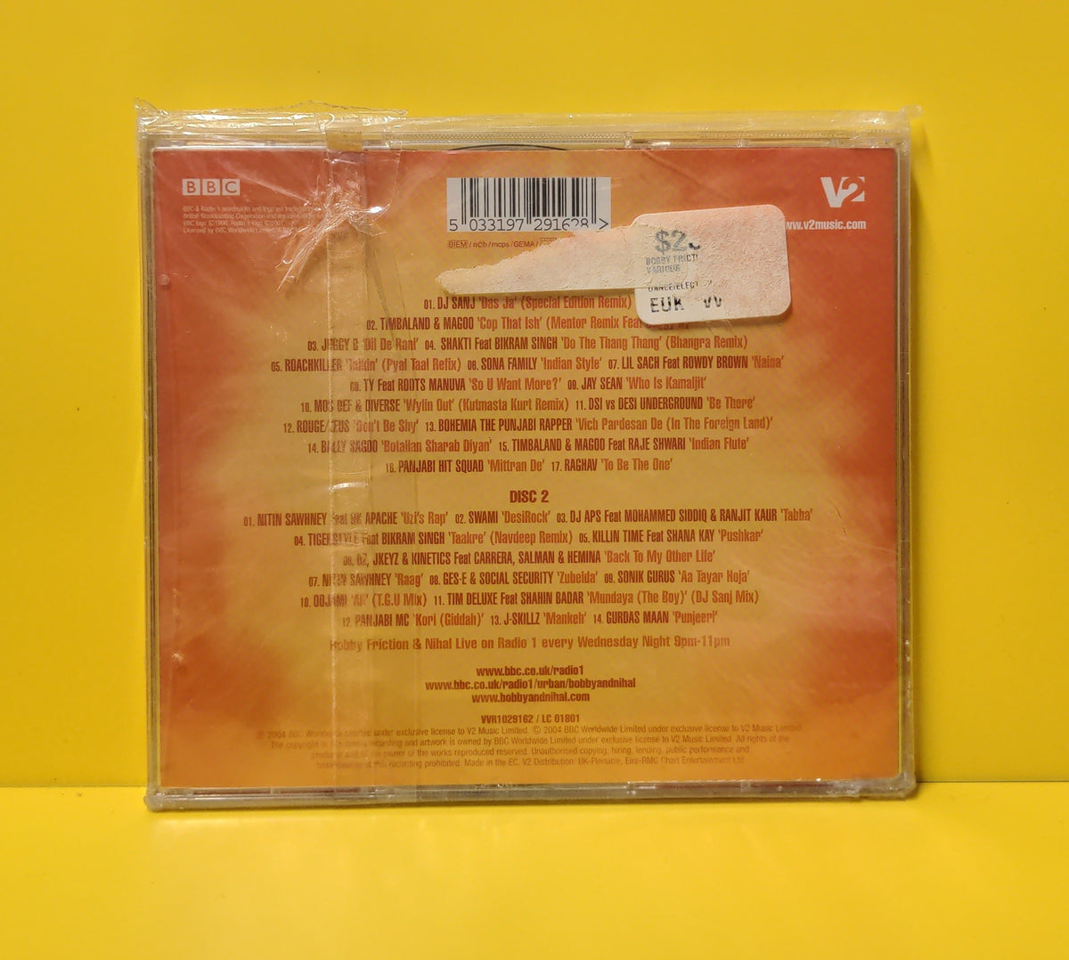 Bobby Friction & Nihal - Bobby Friction & Nihal Present... - 2004 - VVR1029162 New - Sealed - CDs Bobby Friction & Nihal - Bobby Friction & Nihal Present... - 2004 - VVR1029162 New - Sealed - CDs