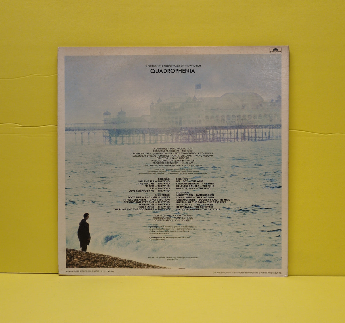 The Who, Various - Quadrophenia (Music From The Soundtrack Of The Who Film) - 1979 - MPZ 8127/8 Used - VG++ - Vinyl The Who, Various - Quadrophenia (Music From The Soundtrack Of The Who Film) - 1979 - MPZ 8127/8 Used - VG++ - Vinyl